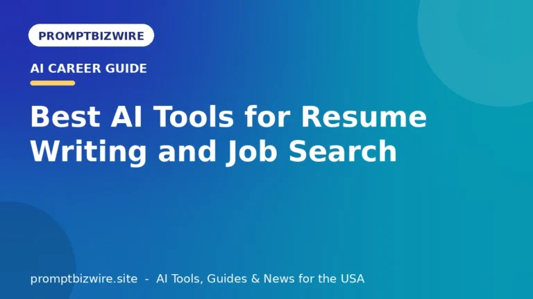 AI tools for resume writing